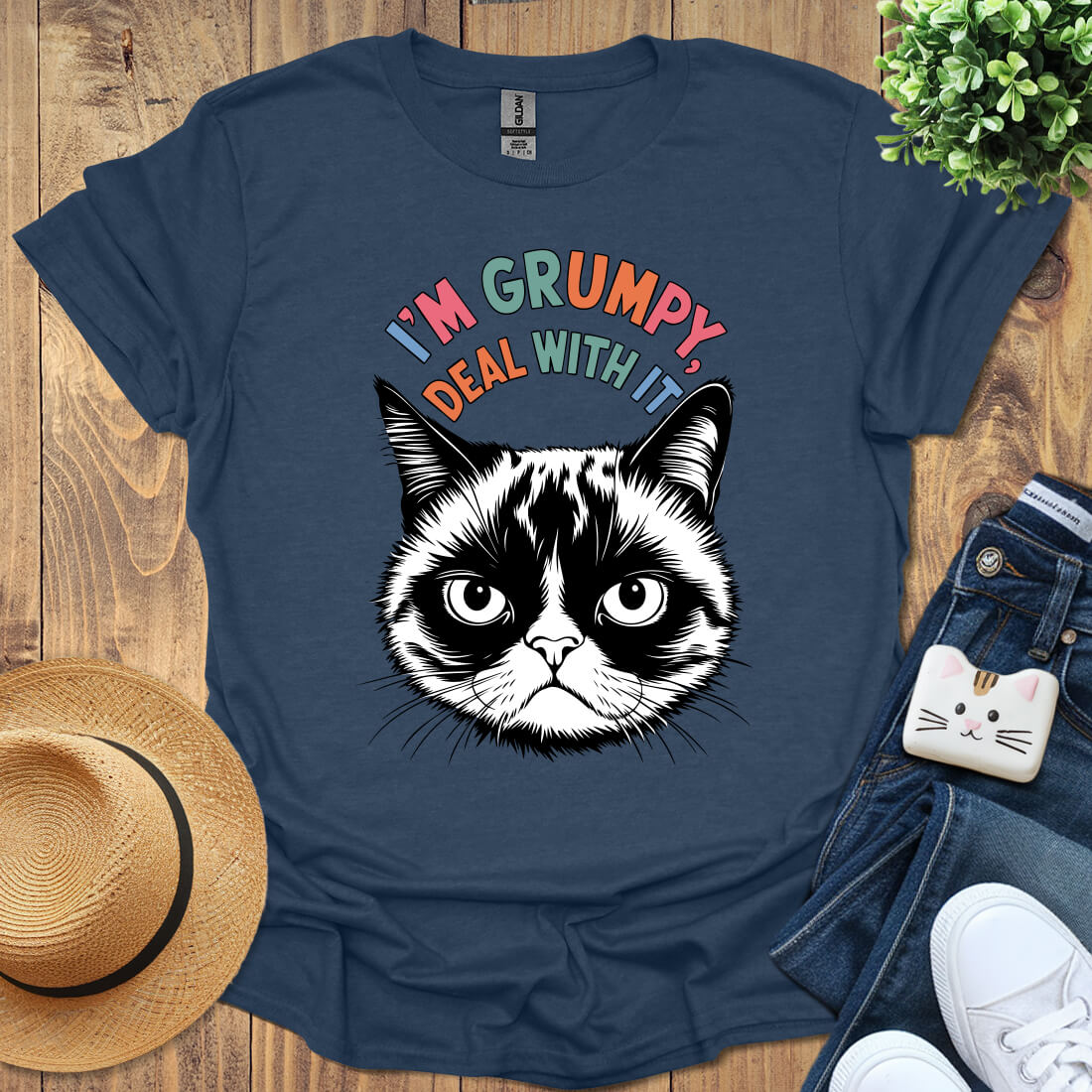 I'm Grumpy Deal With It T-Shirt