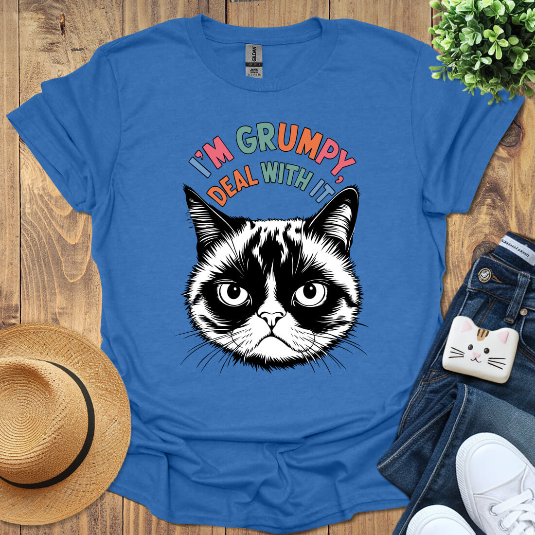 I'm Grumpy Deal With It T-Shirt