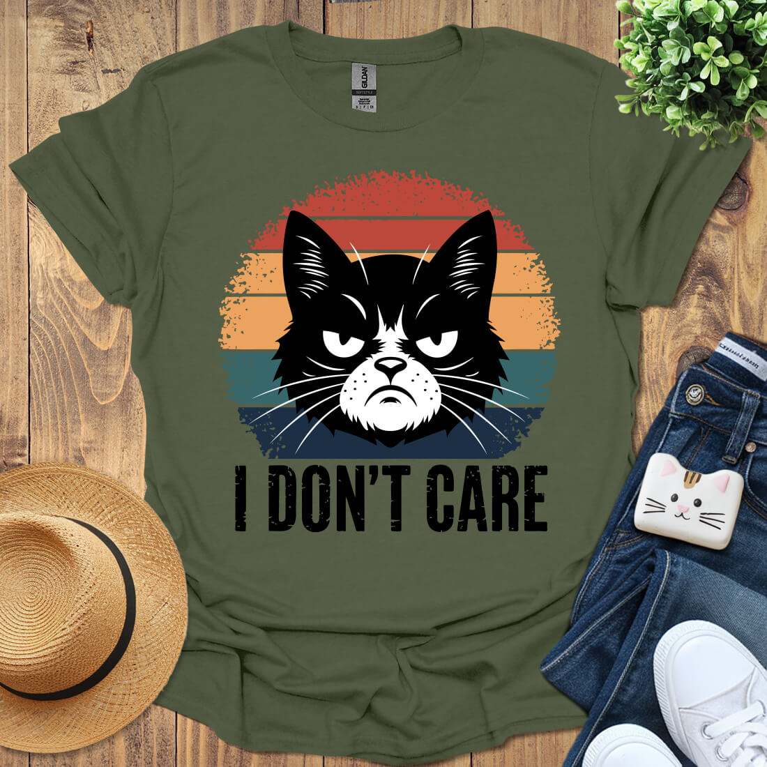 I Don't Care T-Shirt