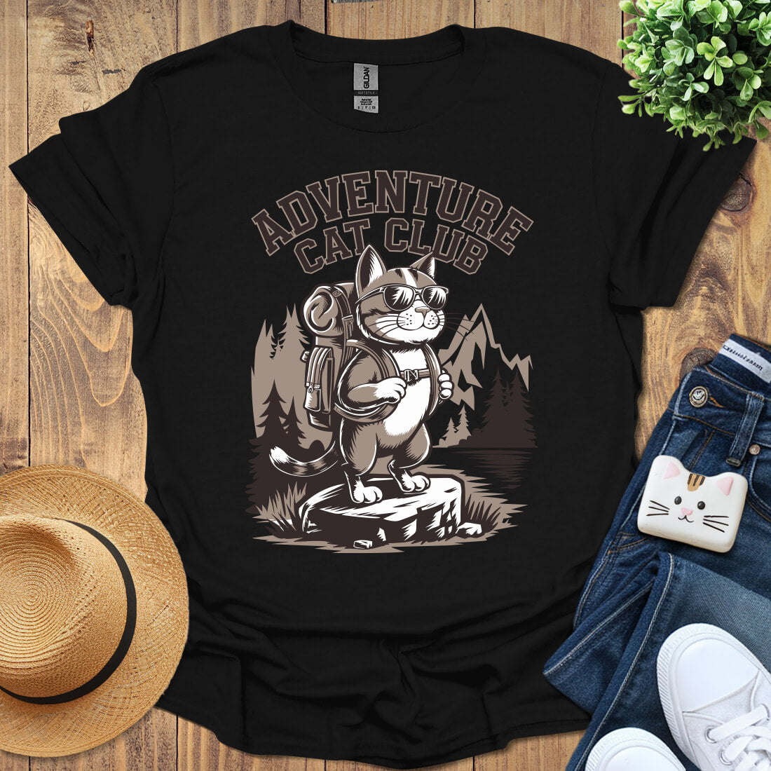 Adventure Cat Club T-Shirt