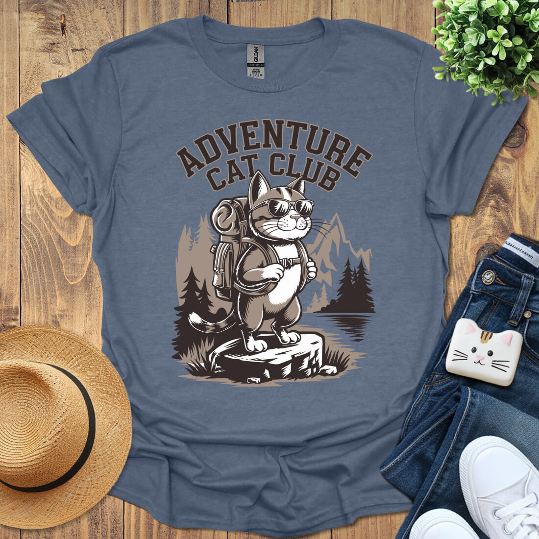 Adventure Cat Club T-Shirt