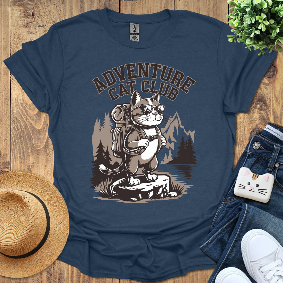 Adventure Cat Club T-Shirt