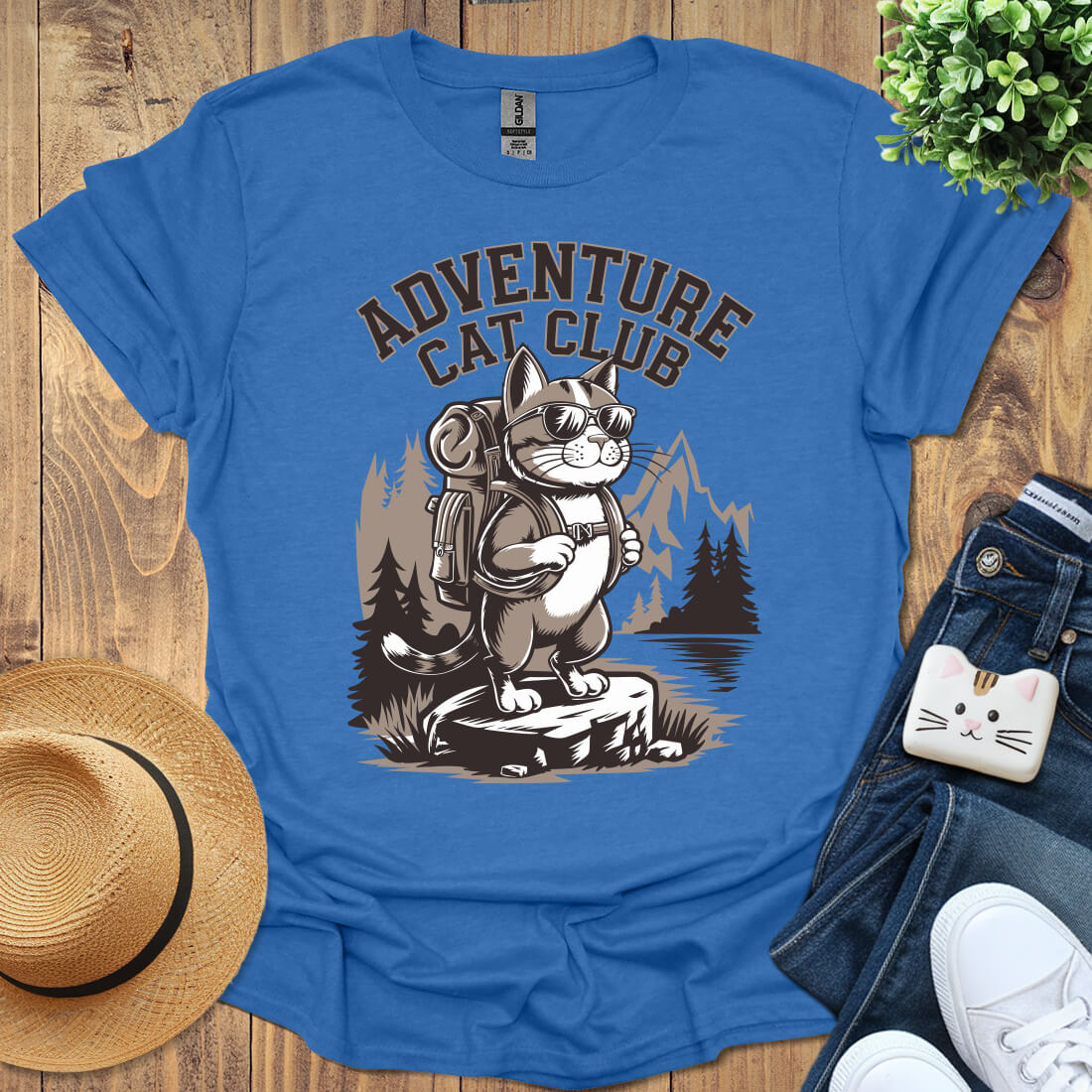 Adventure Cat Club T-Shirt