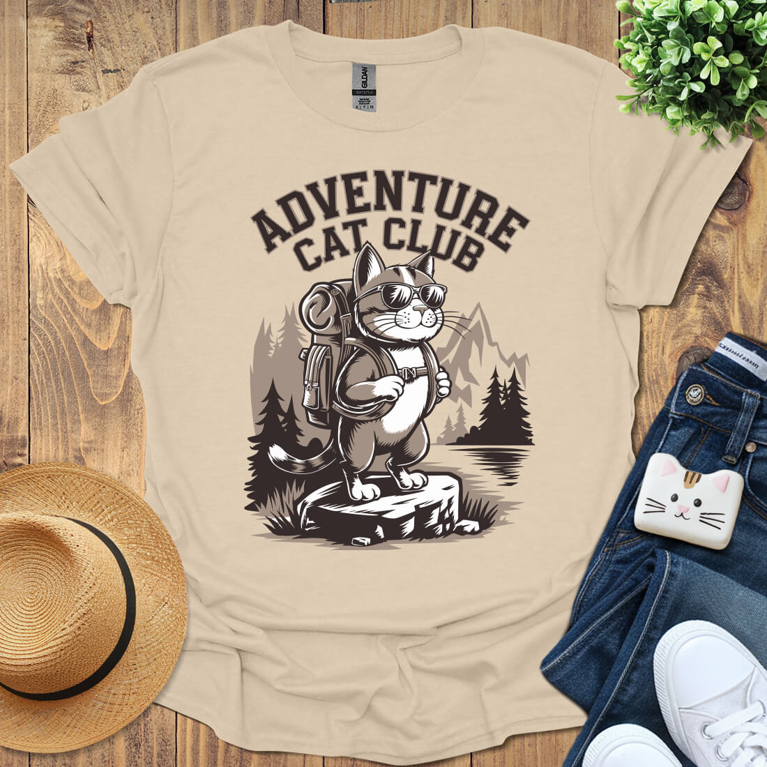 Adventure Cat Club T-Shirt