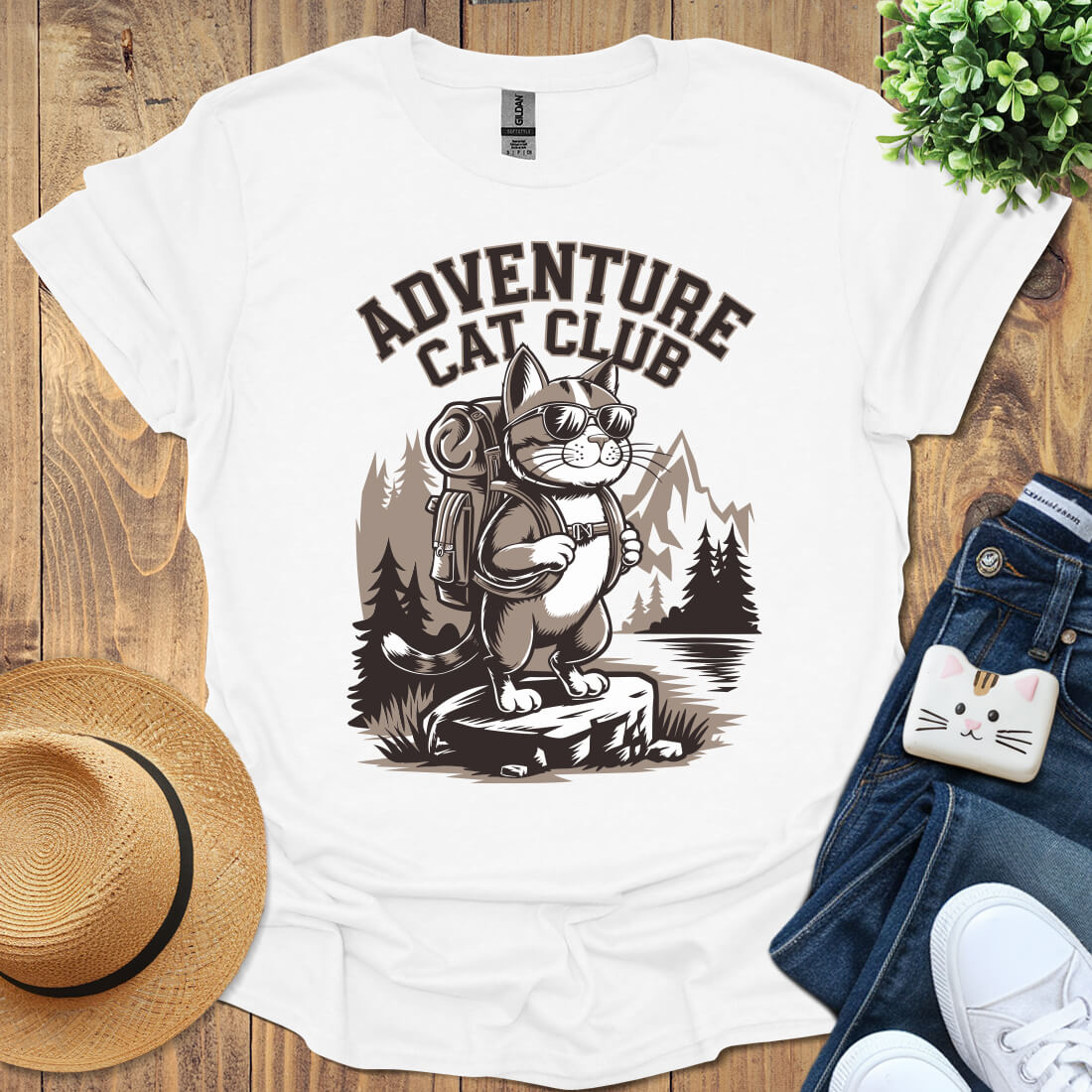 Adventure Cat Club T-Shirt