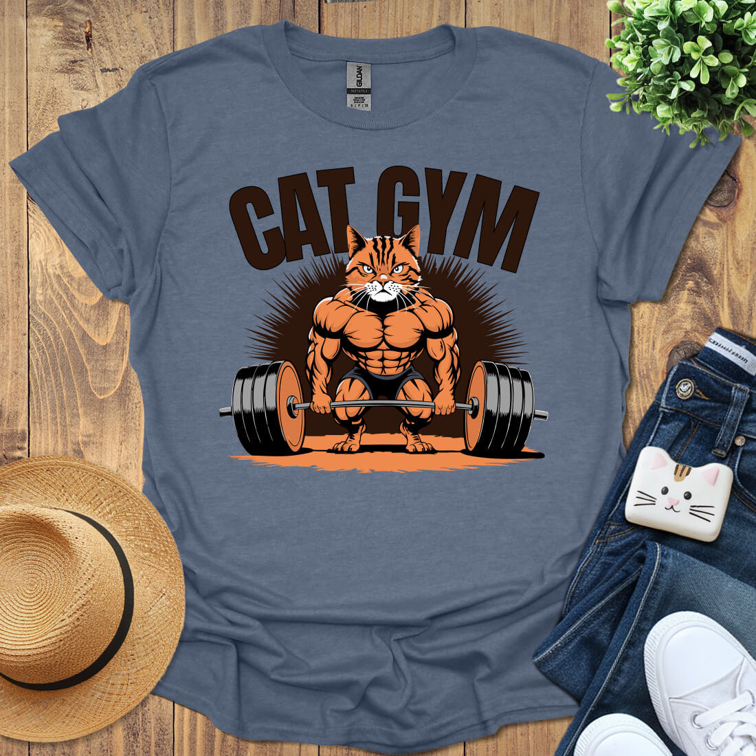 Cat Gym T-Shirt