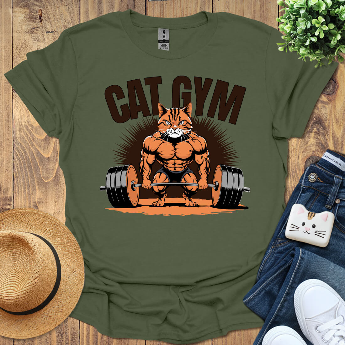 Cat Gym T-Shirt