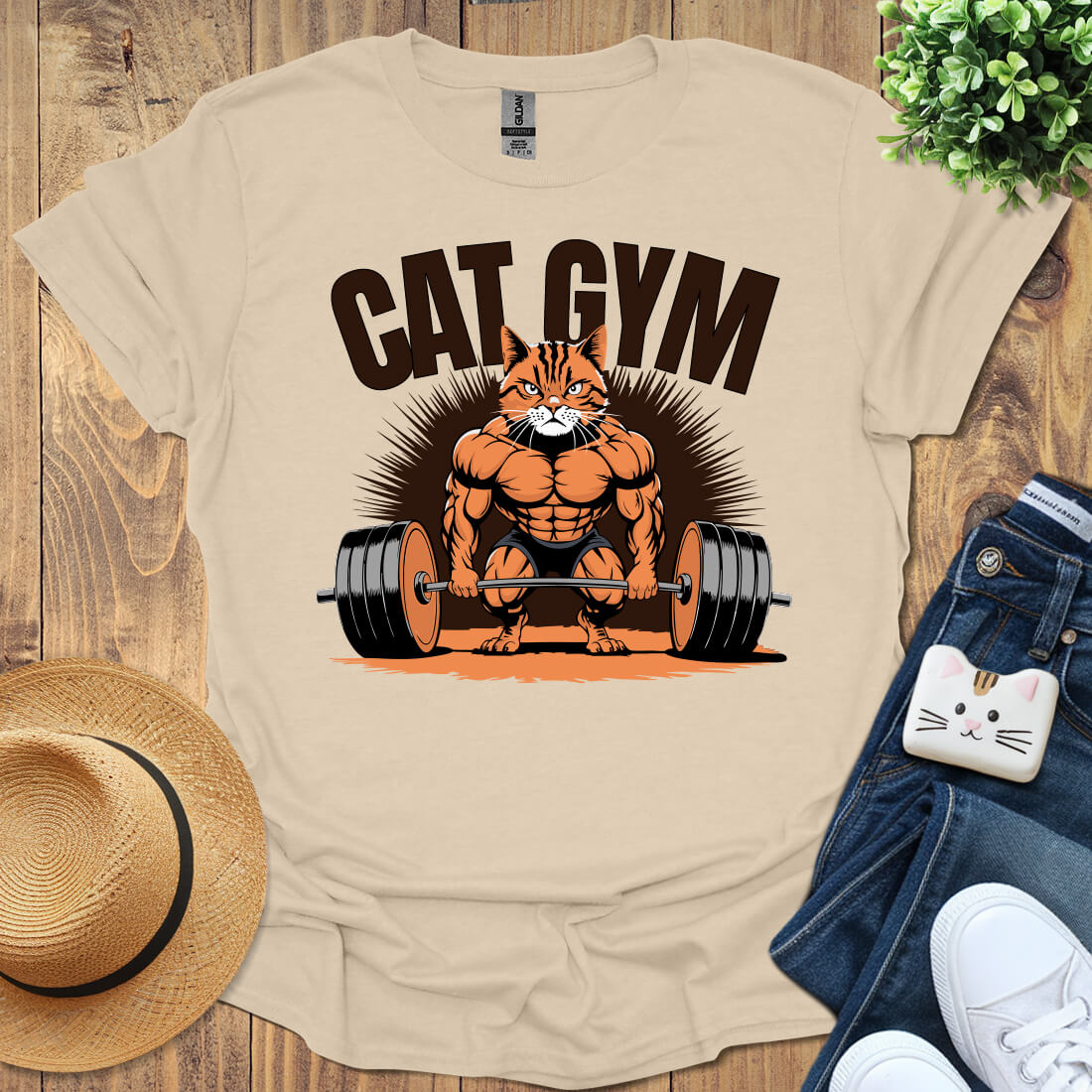 Cat Gym T-Shirt